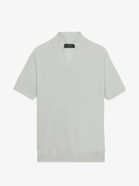 Brooks Brothers open-collar T-shirt