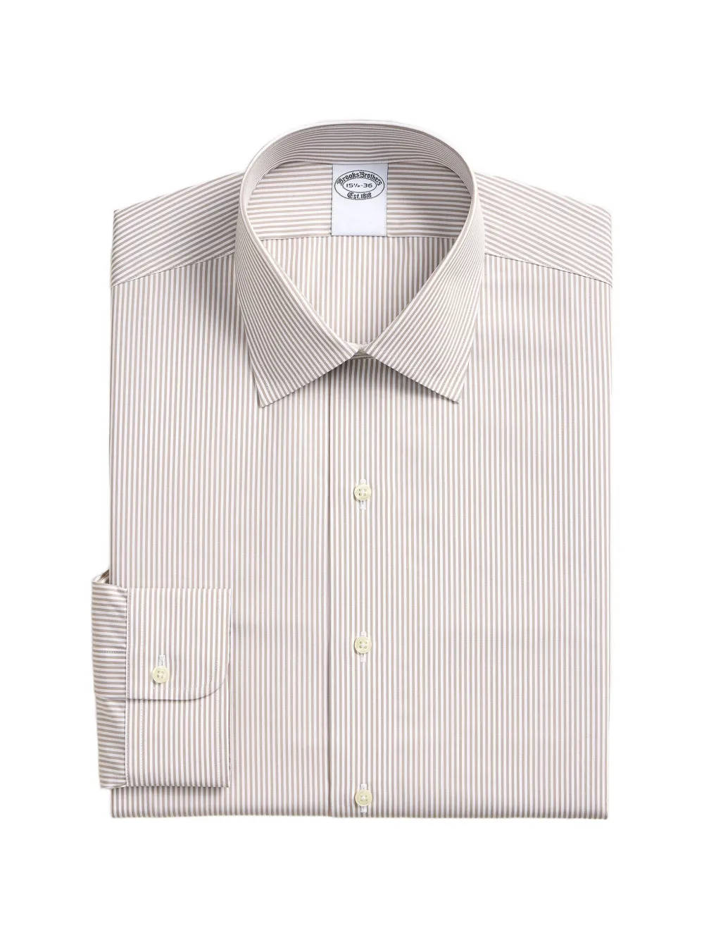 Brooks Brothers Gestreept overhemd Beige
