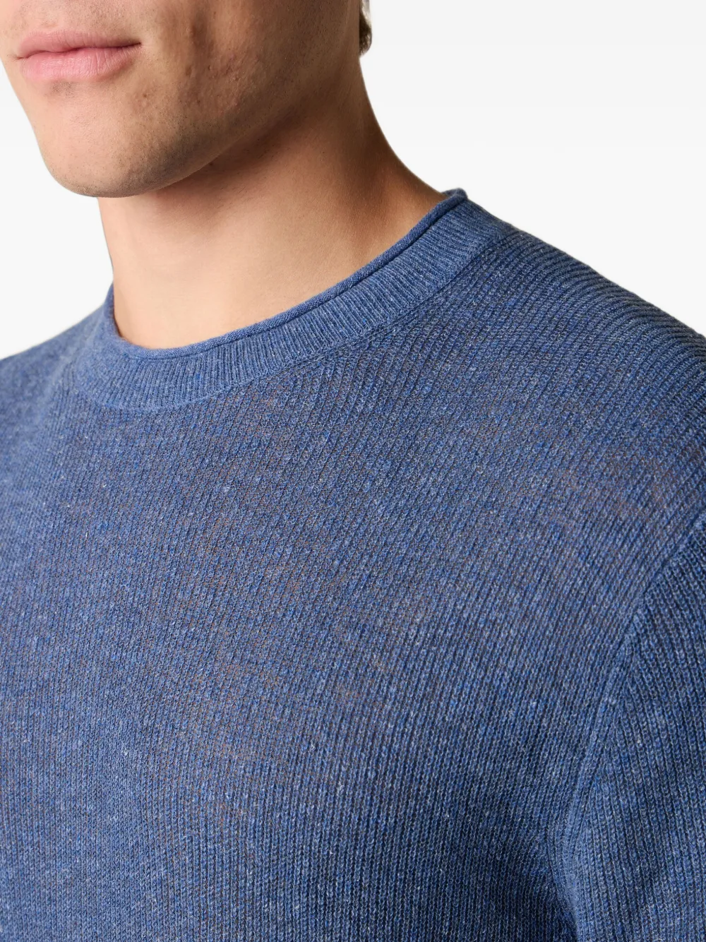 Brooks Brothers Gebreid T-shirt Blauw