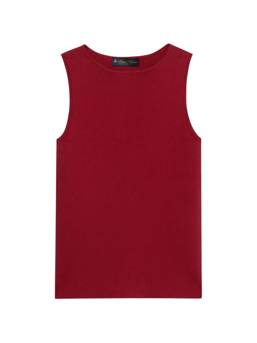 Brooks Brothers ribbed knit tank top