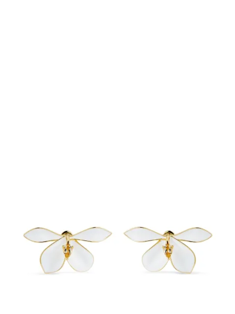 Shanghai Tang Ginger Flower earrings