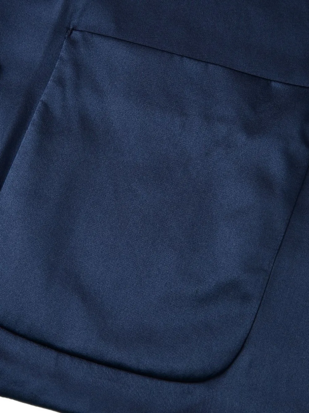 Shanghai Tang Zijden jack Blauw