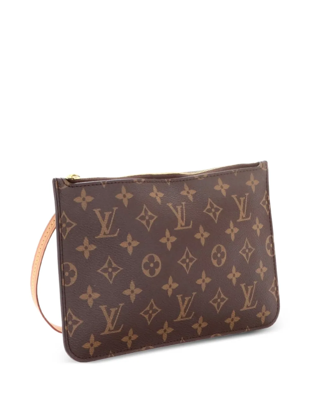 Louis Vuitton Pre-Owned Neverfull Pochette Monogram Canvas Large pouch - Brown