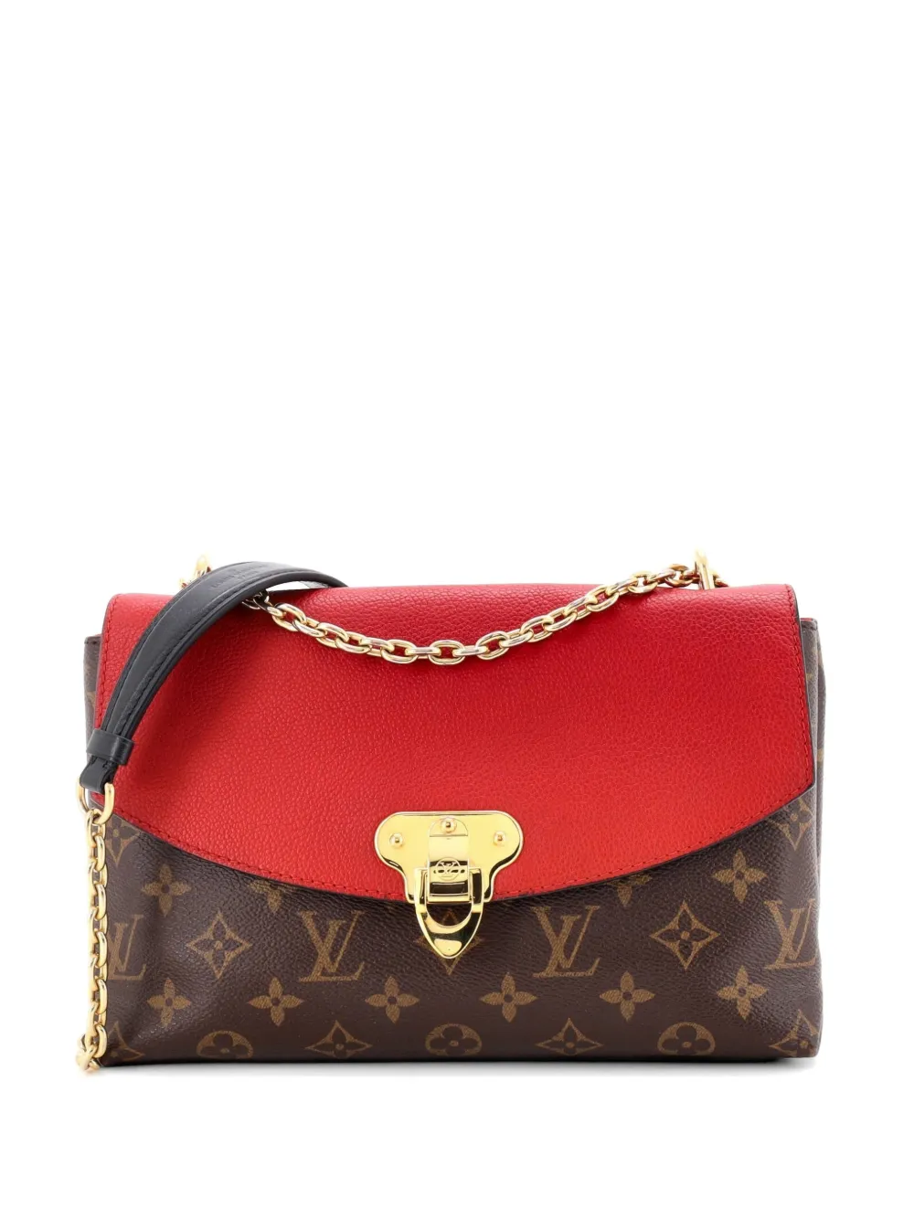 Louis Vuitton Pre-Owned Saint Placide Handbag Monogram Canvas and Leather shoulder bag - Rosso