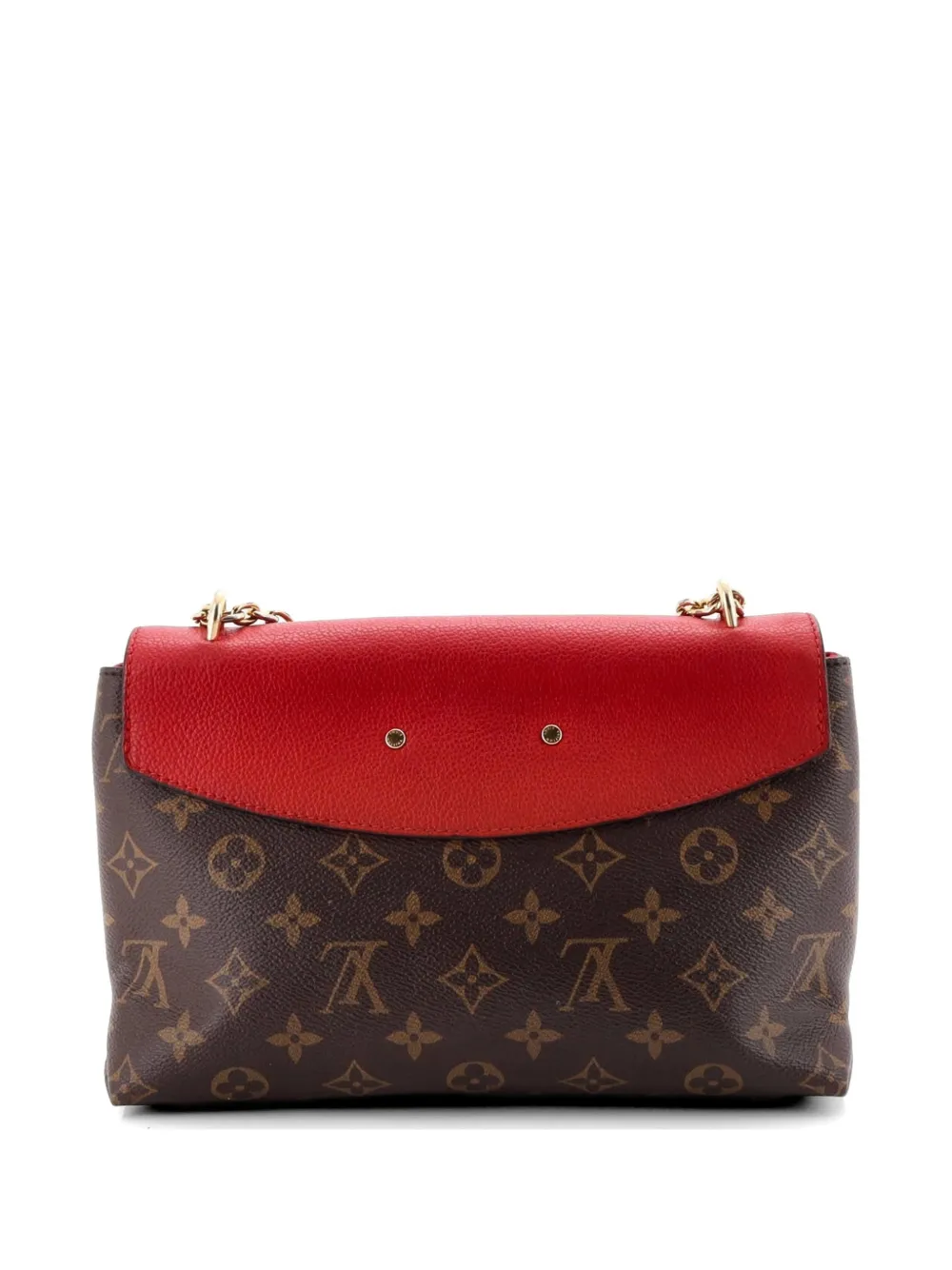 Saint Placide Handbag Monogram Canvas And Leather Shoulder Bag