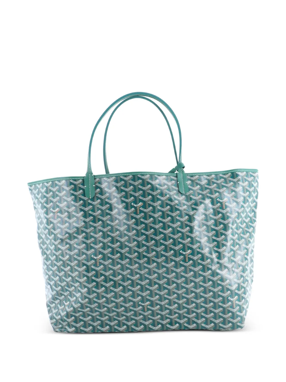 Goyard Pre-Owned Borsa tote Saint Louis GM in tela cerata - Verde