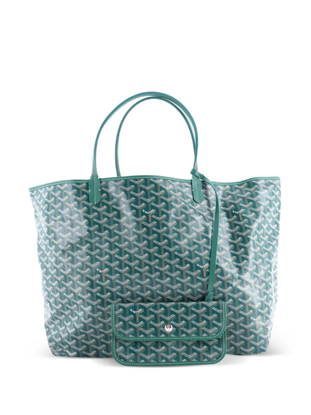 Goyard Pre-Owned Saint Louis Coated Canvas GM tote bag - Grün