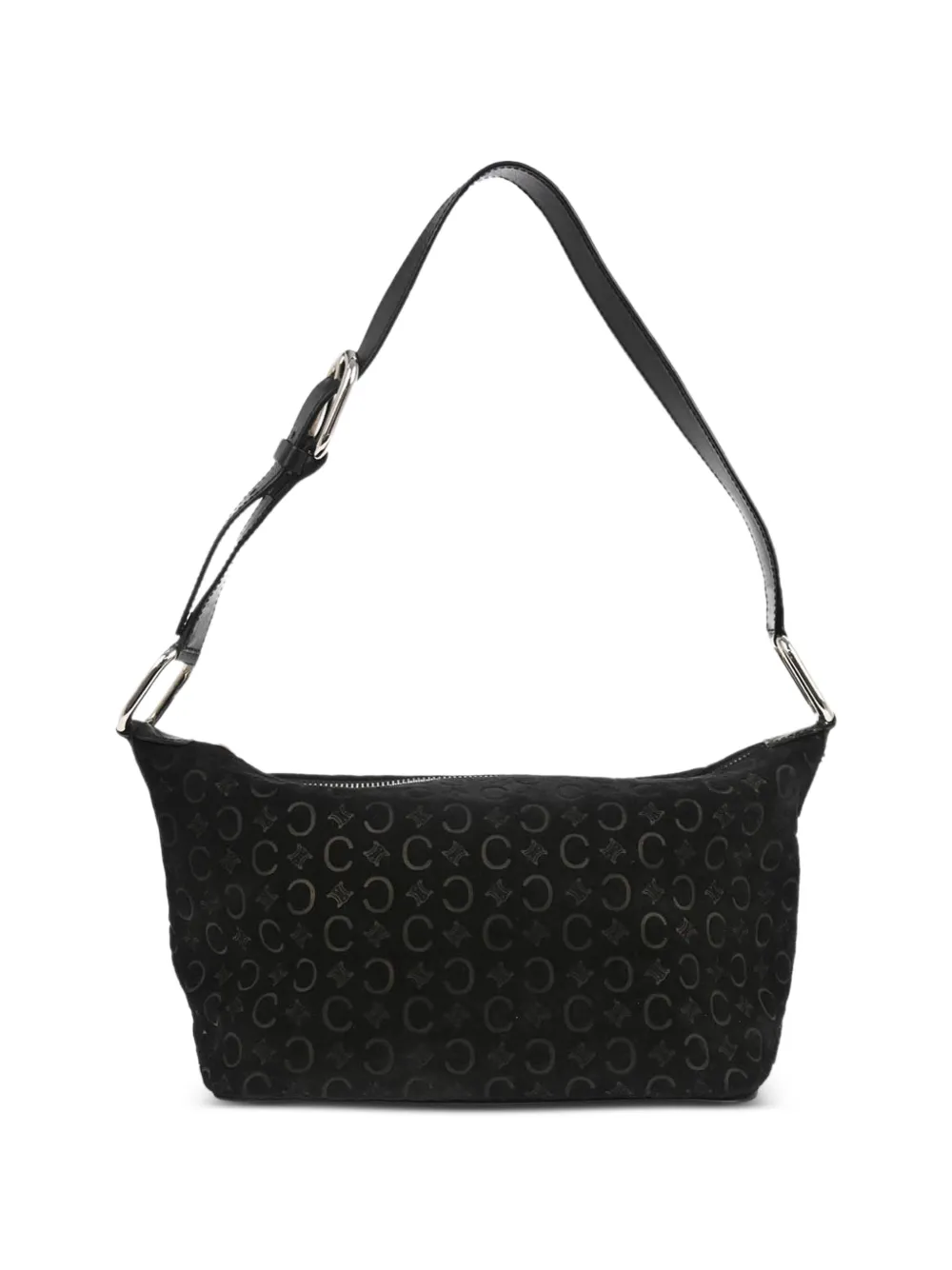 Celine Pre-Owned Borsa a spalla Macadam in pelle scamosciata anni '90 - Nero