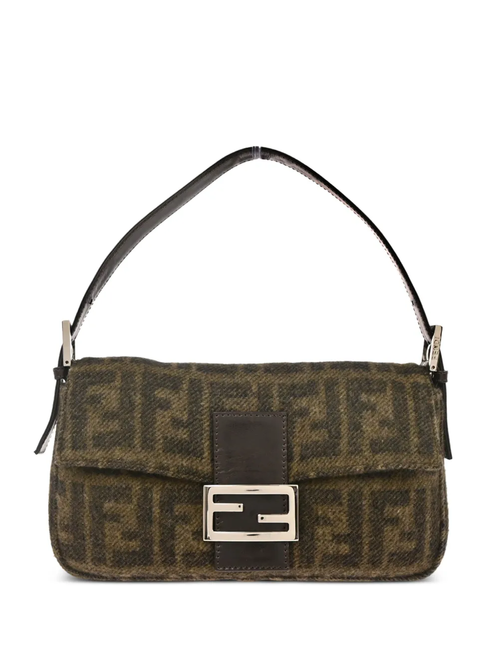 Fendi Pre-Owned Borsa tote Baguette con motivo Zucca 2009 - Marrone