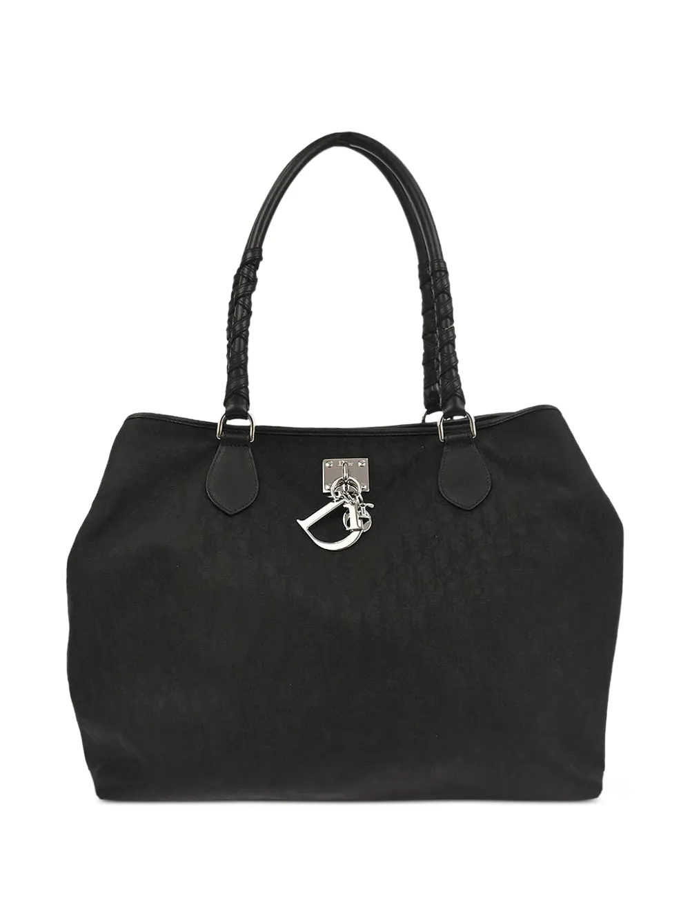 Christian Dior Pre-Owned Borsa tote con logo 2007 - Nero