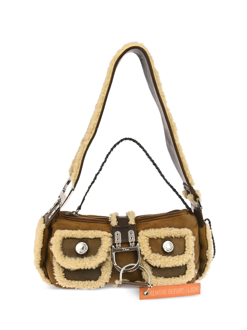 Christian Dior Pre-Owned Borsa a spalla Flight 2005 - Marrone