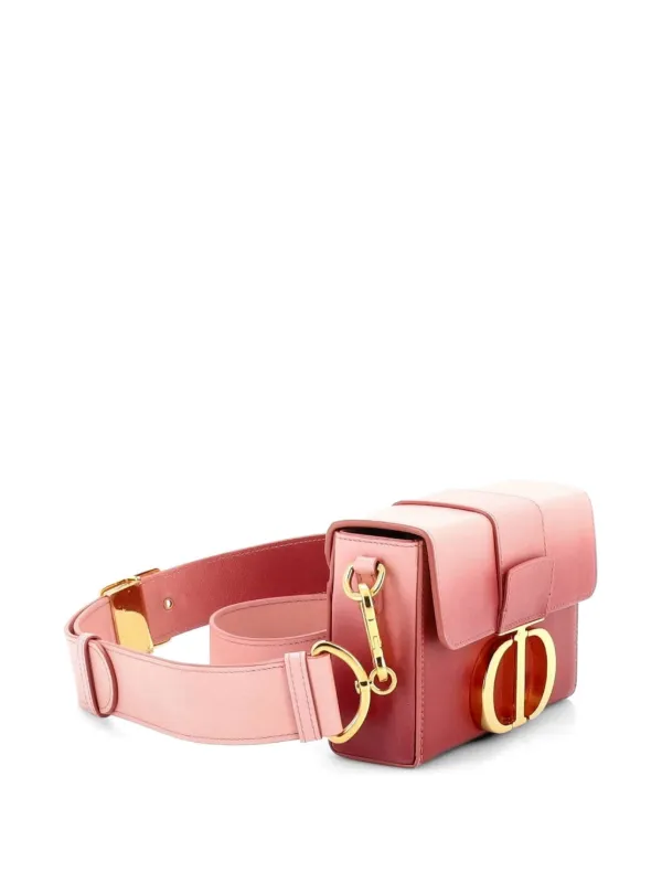 Christian Dior Pre-Owned モンテーニュ ボックス 30 オンブレ レザー