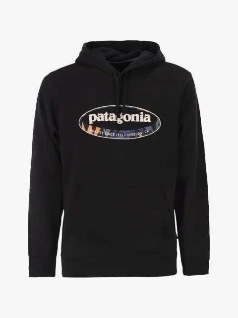 Patagonia logo-print hoodie