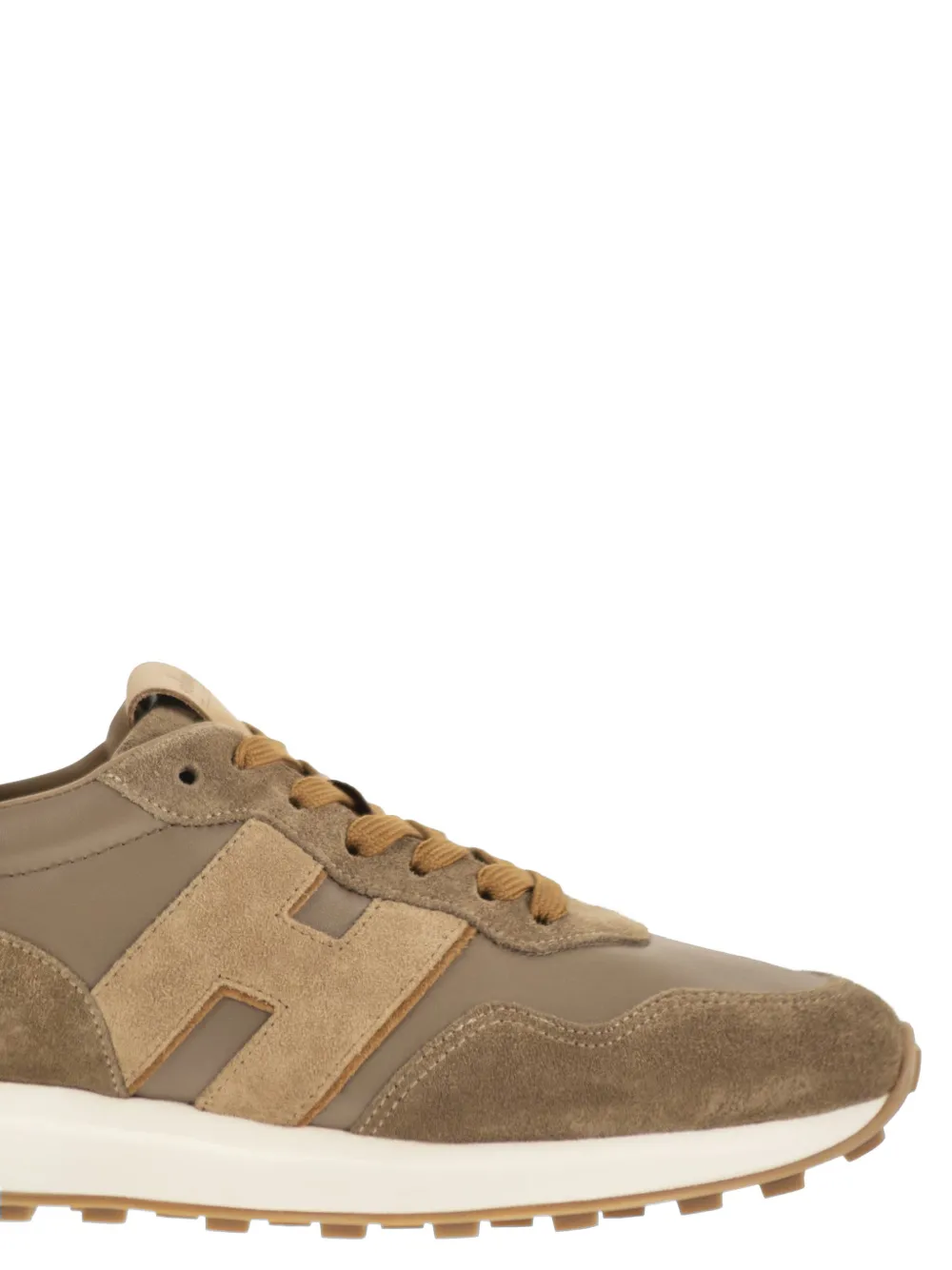 Hogan H601 suède sneakers Beige