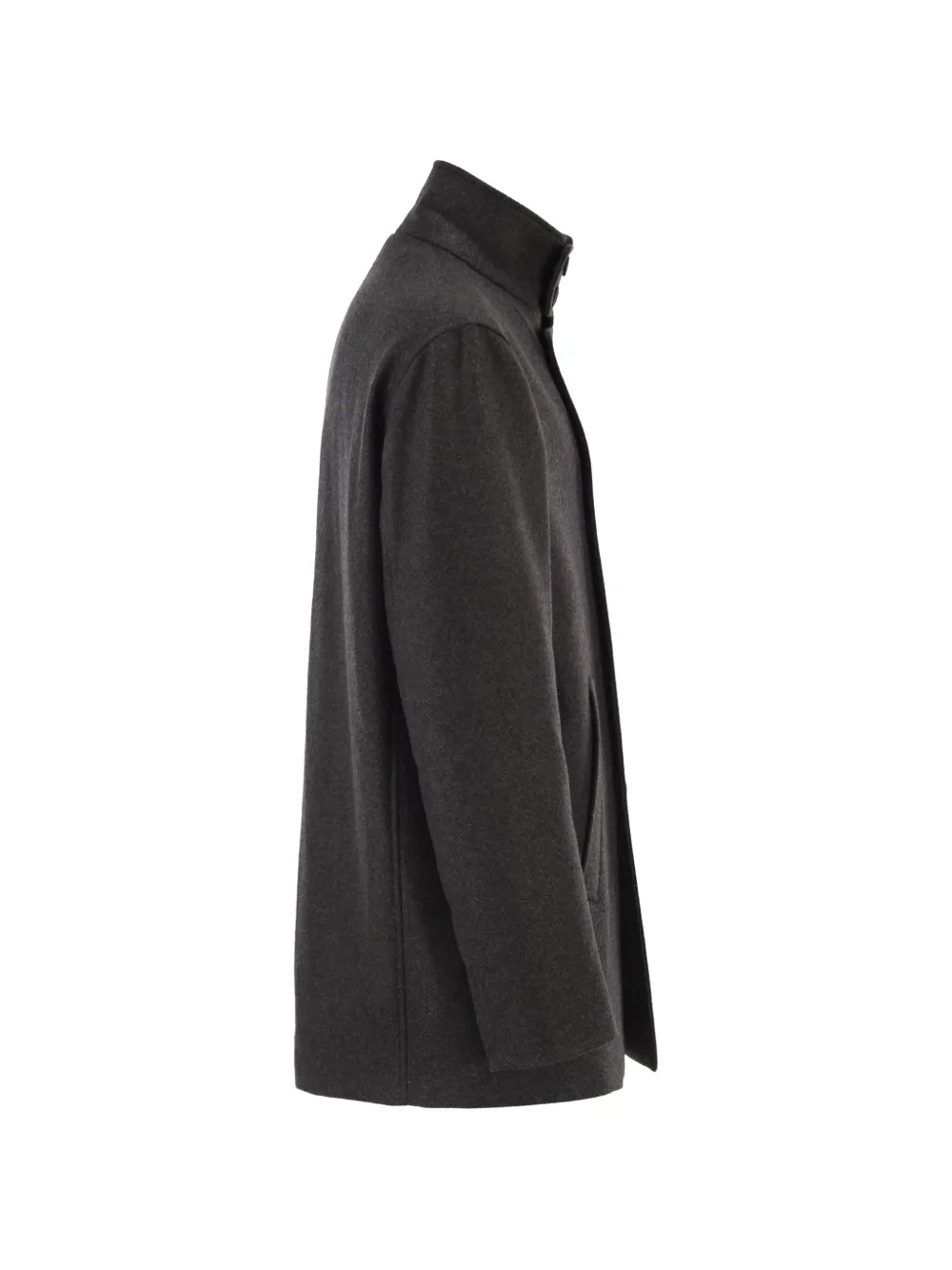  Herno Double-breasted Coat - Grey 