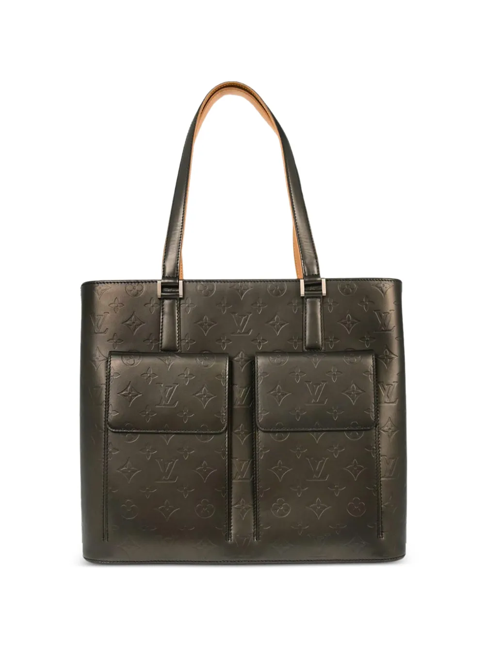 Louis Vuitton Pre-Owned 2002 Mat Wilwood embossed tote bag - Black