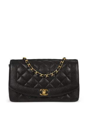 CHANEL Pre-Owned 19 キルティング ショルダーバッグ | ブラック CHANEL Pre-Owned 19 キルティング ショルダーバッグ | ブラック