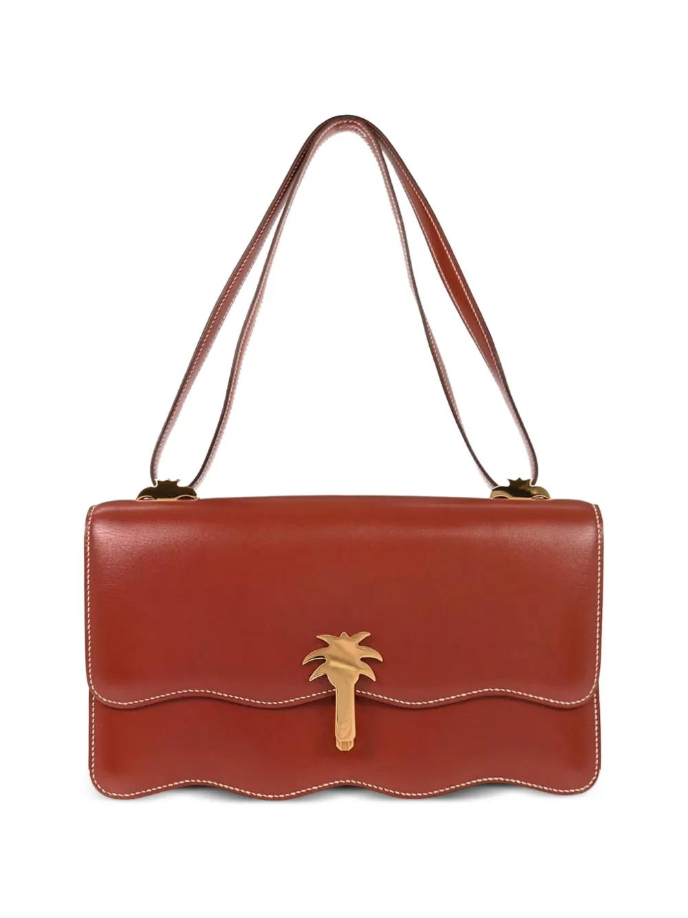Hermès Pre-Owned Borsa a spalla Palm Tree 1988 - Marrone
