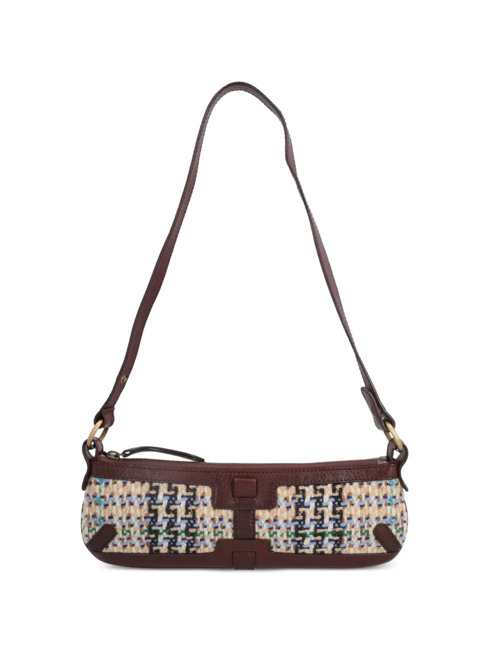 Burberry Pre-Owned tweed patterned shoulder bag - Toni neutri