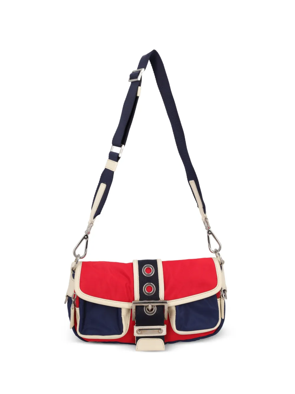 Prada Pre-Owned cargo shoulder bag - Rosso