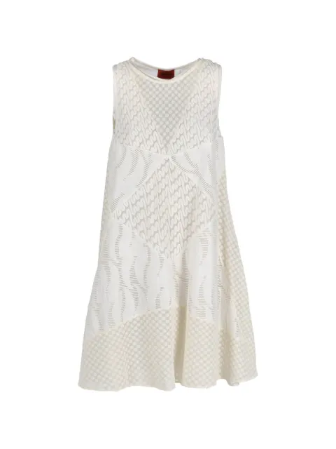 M Missoni Vintage vestido midi con motivo en jacquard