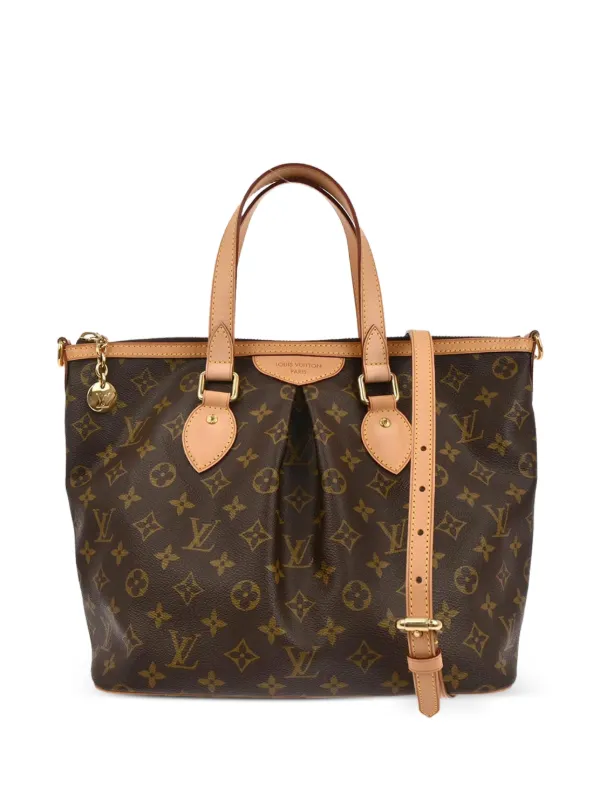 Louis Vuitton Pre-owned 2012 Palermo PM 2way Tote Bag in Brown
