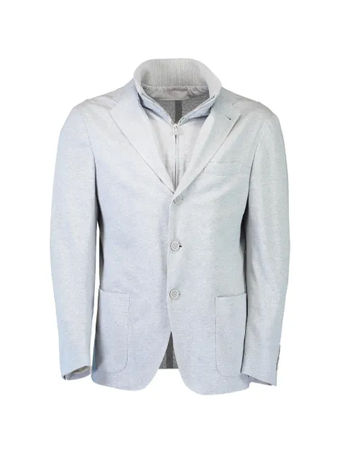 Eleventy single breasted collar jacket
