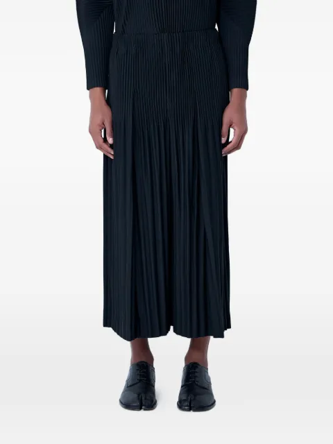 Homme Plissé Issey Miyake pleated cropped trousers