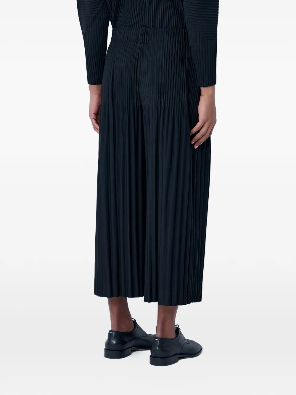 Homme Plissé Issey Miyake Cropped plooibroek Zwart