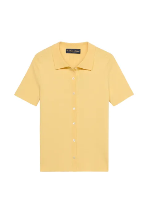 Brooks Brothers rib-knit shirt