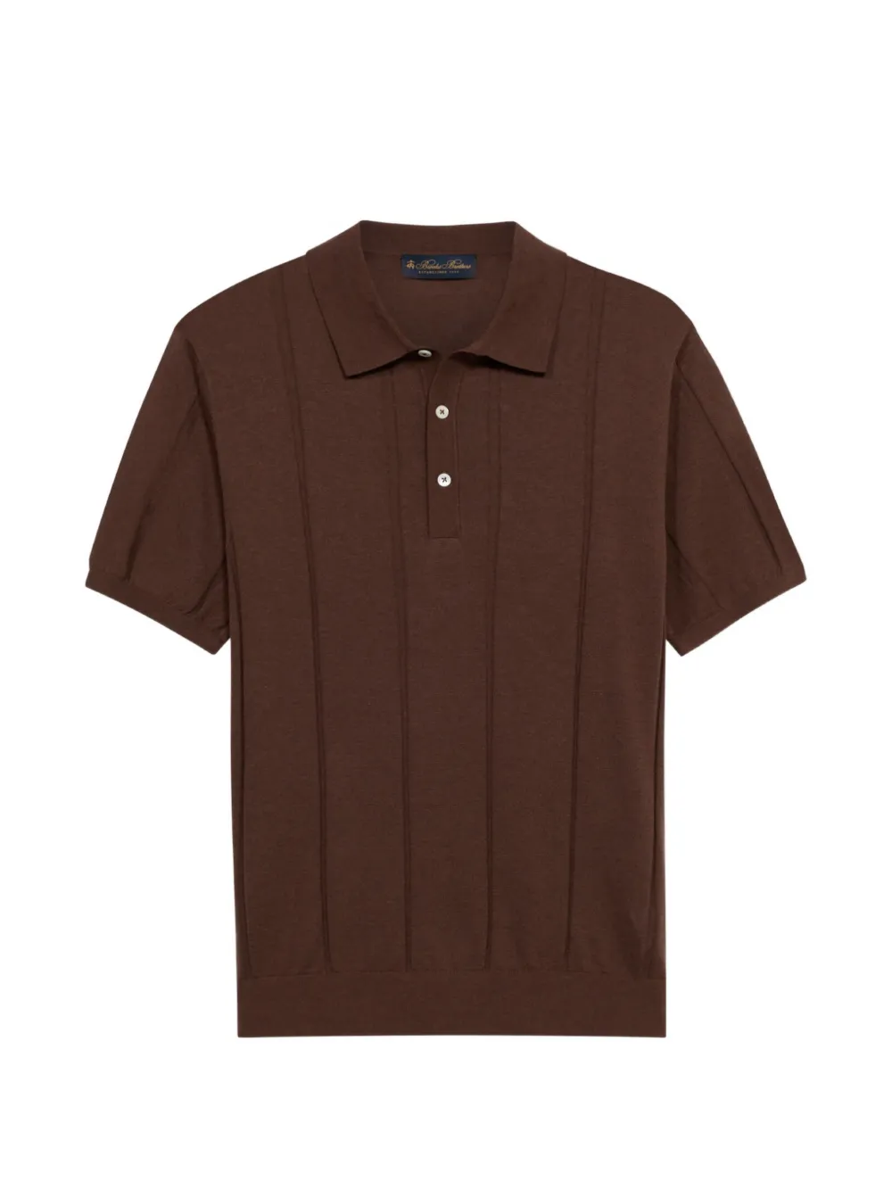 Brooks Brothers Polo a coste - Marrone