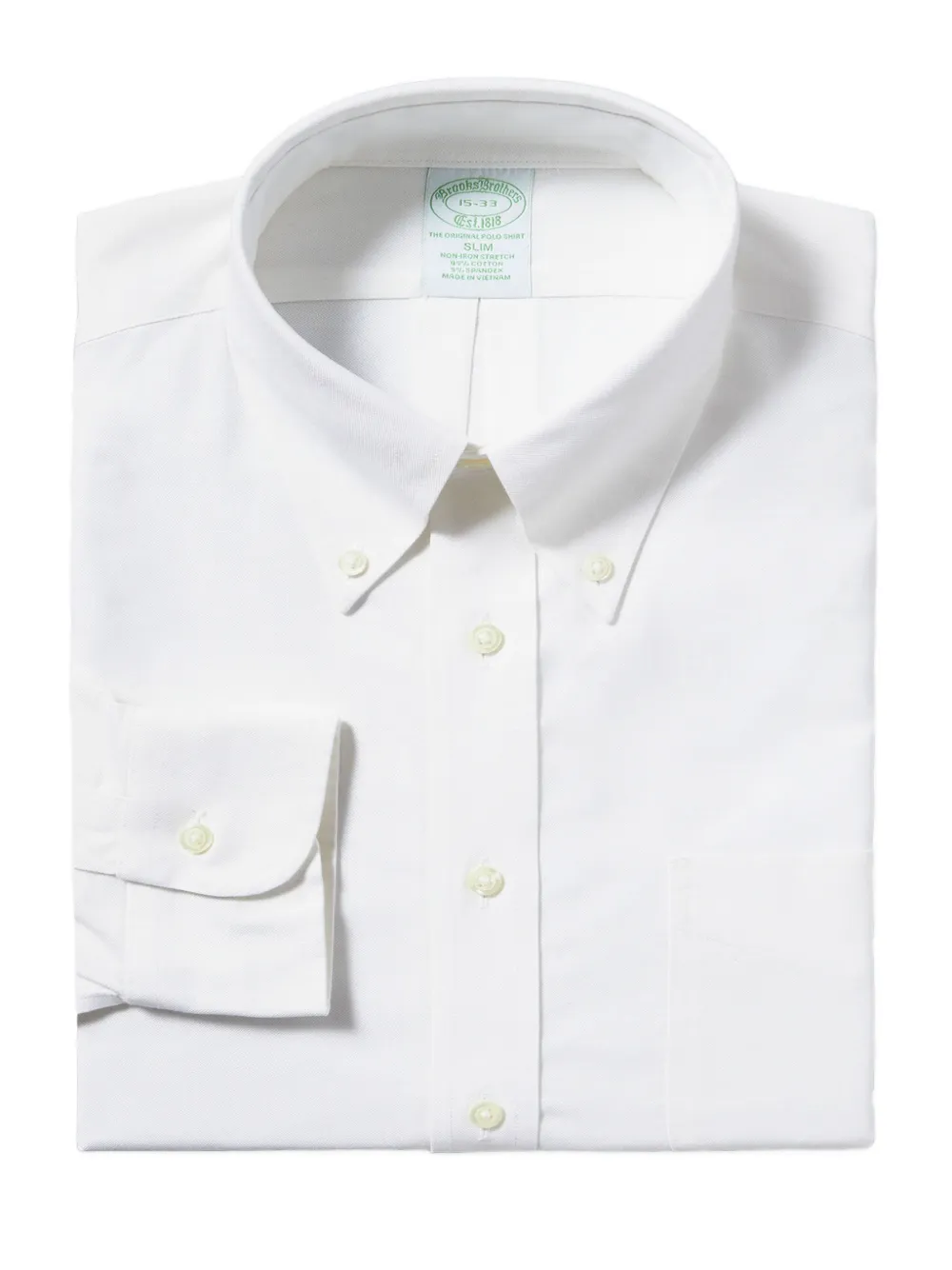 Brooks Brothers Linnen overhemd Wit