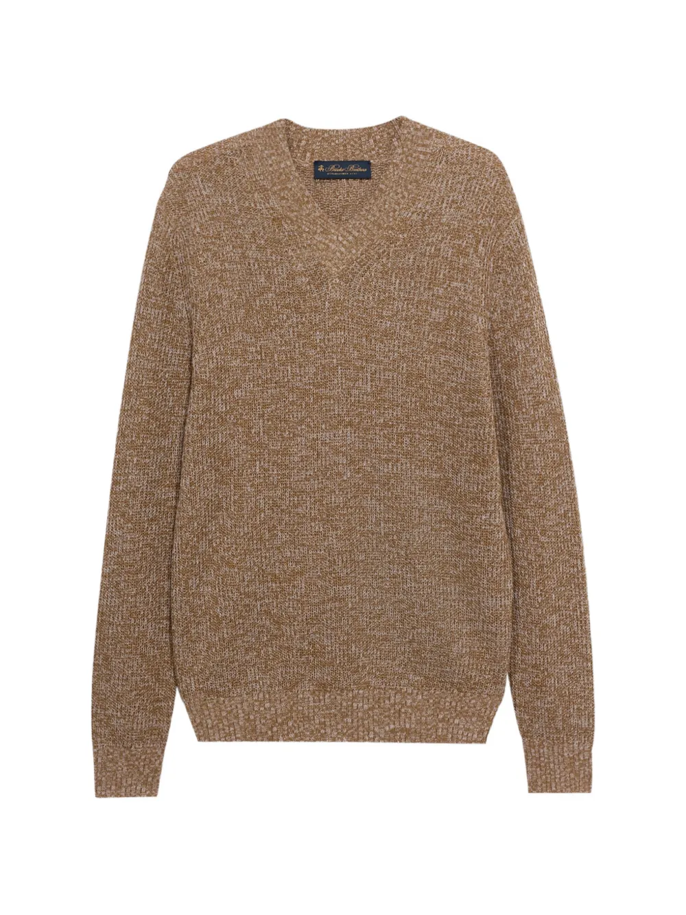 Brooks Brothers Maglione con scollo a V - Toni neutri