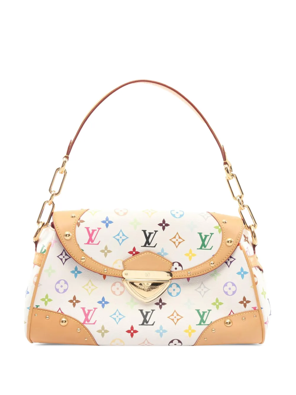 Louis Vuitton Pre-Owned 2008 Monogram Multicolore Beverly MM shoulder bag - Bianco
