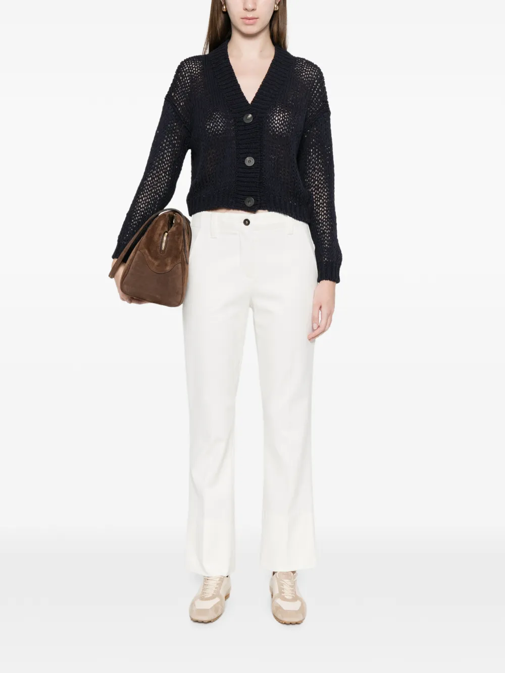  Roberto Collina V-neck Cardigan - Blue 