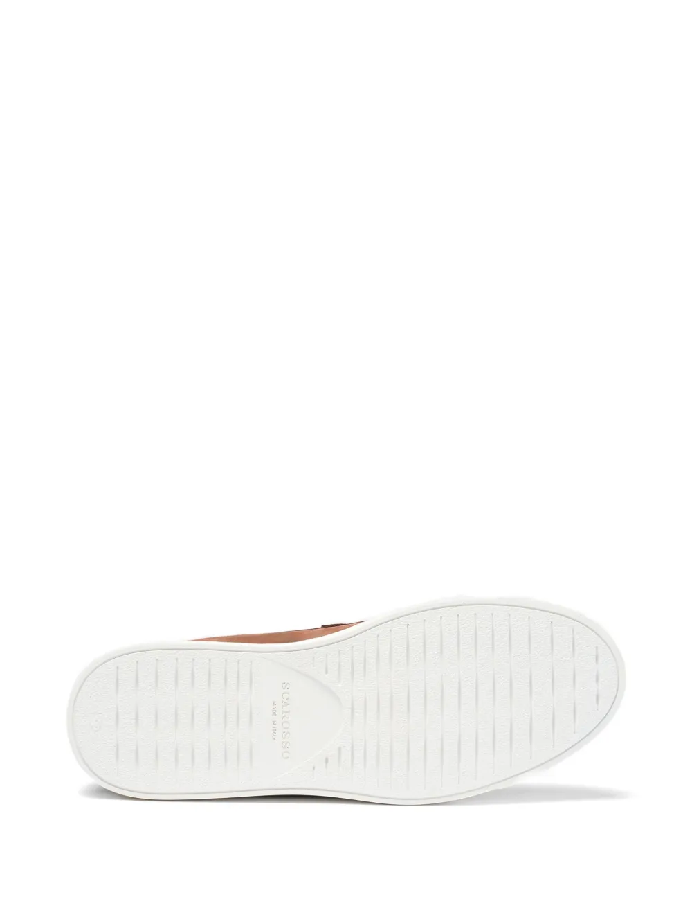 Scarosso Coline loafers met metalen detail Bruin