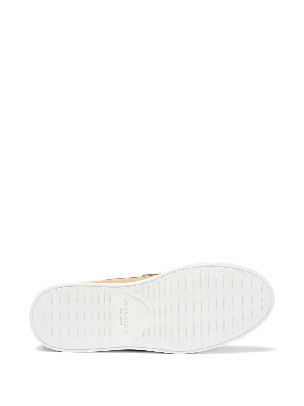 Scarosso Coline loafers met metalen detail Beige