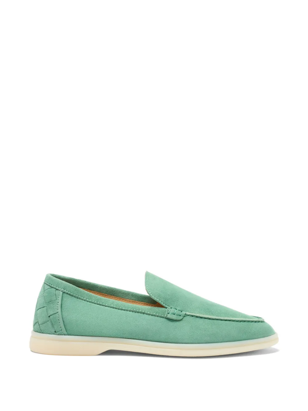 Scarosso Ludovica suede loafers - Verde