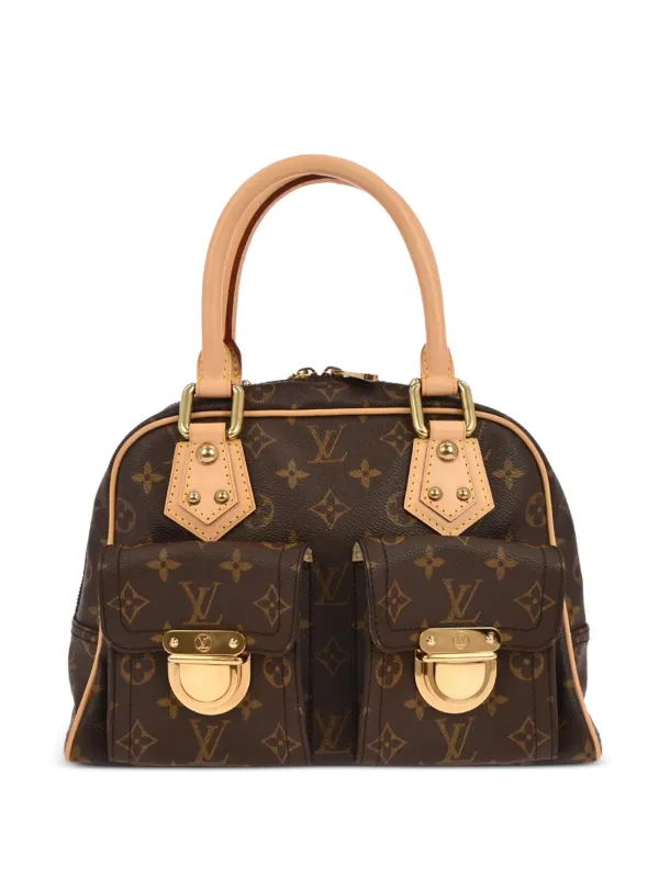 Louis Vuitton Pre-owned 2006 Manhattan PM Tote Bag in Brown