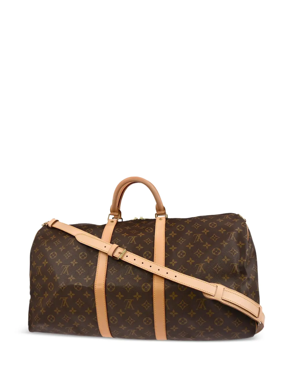 Louis Vuitton Pre-Owned 2002 Keepall Bandouliere 55 duffle bag - Brown