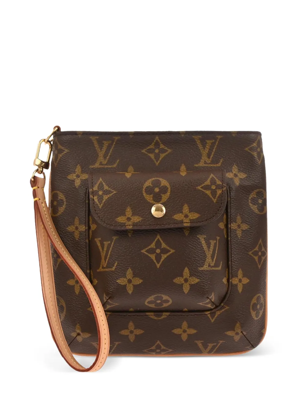 Louis Vuitton Pre-Owned 2002 Partition Clutch mit Monogramm - Braun