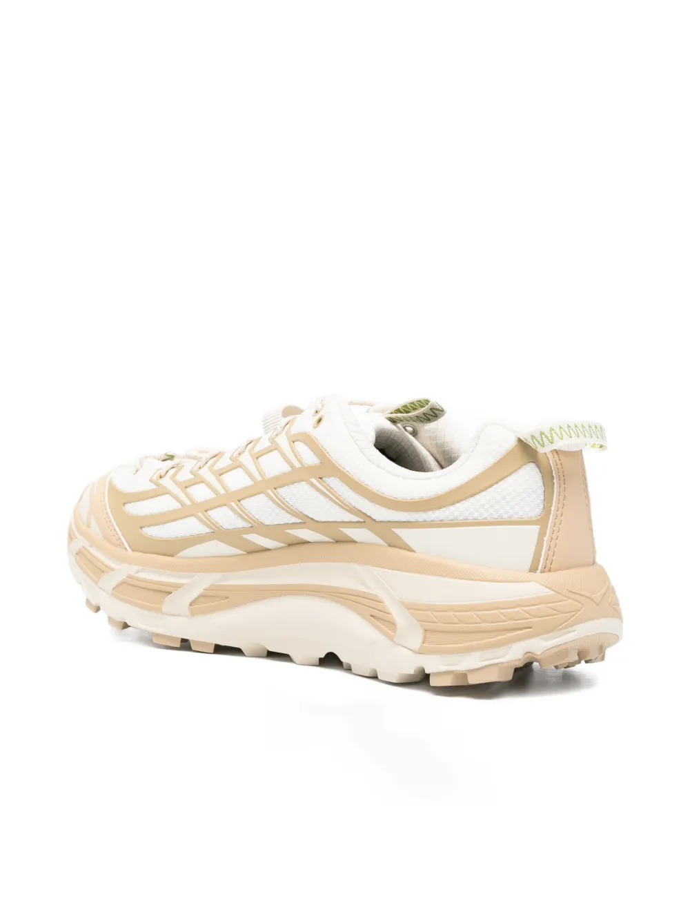 HOKA Mafate Three2 logo-detail sneakers Beige