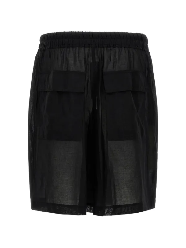 【定価11万円】Rick Owens ドローストリングショートパンツ サイズ46 Rick Owens ドローストリング ショートパンツ | ブラック | FARFETCH JP