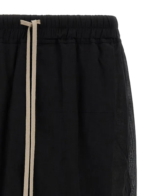 Rick Owens ドローストリング ショートパンツ | ブラック | FARFETCH JP