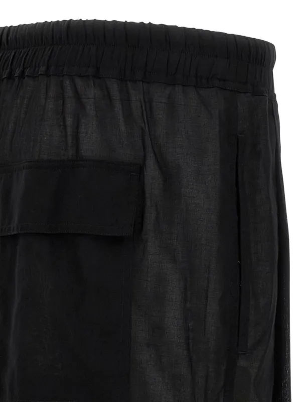 Rick Owens ドローストリング ショートパンツ | ブラック | FARFETCH JP