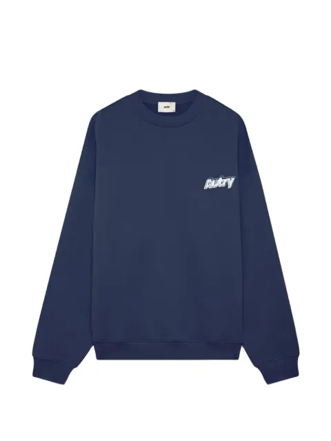 Autry embroidery-logo sweatshirt