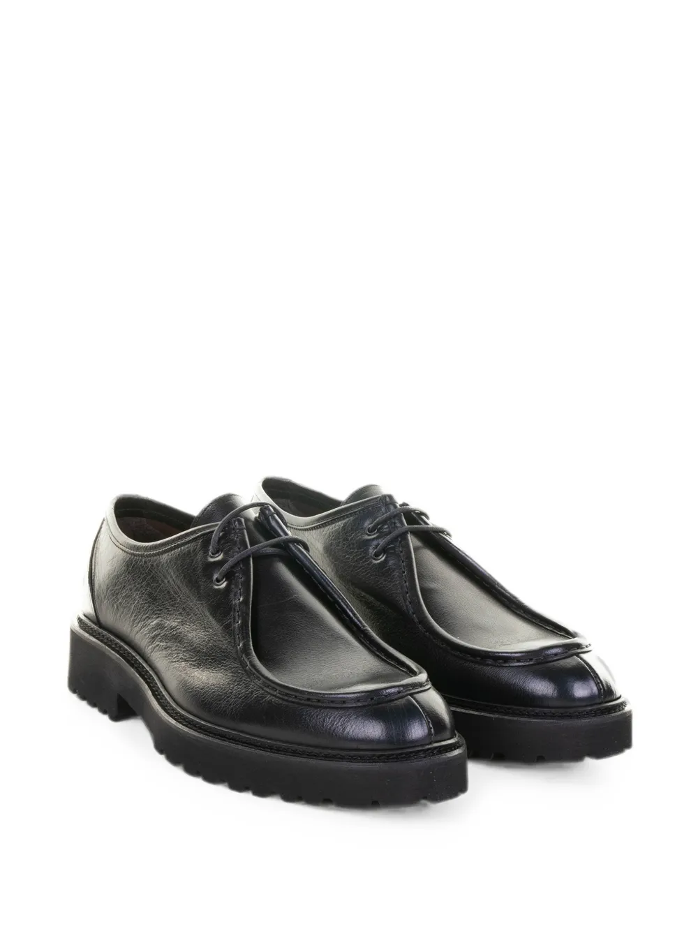 FRANCO FEDELE Derby schoenen met chunky zool Zwart
