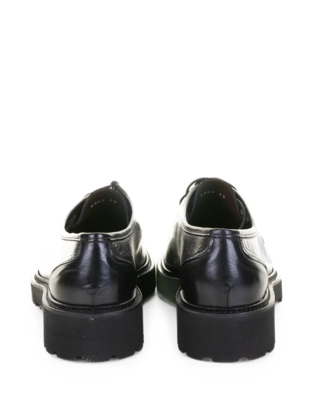 FRANCO FEDELE Derby schoenen met chunky zool Zwart