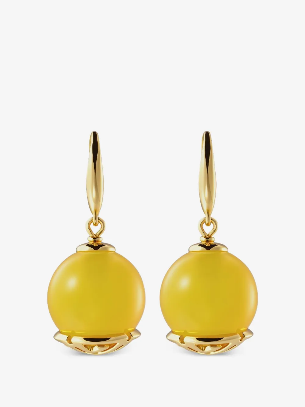 Tang Of Earth drop earrings
