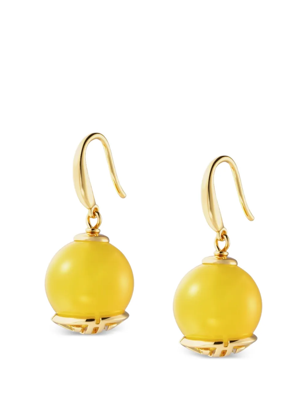  Shanghai Tang Tang Of Earth Drop Earrings - Gold 
